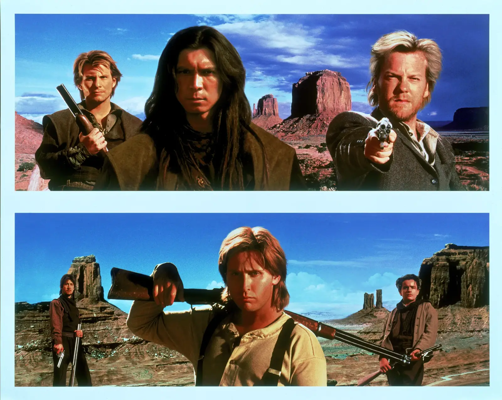 A still from Young Guns II (1990)