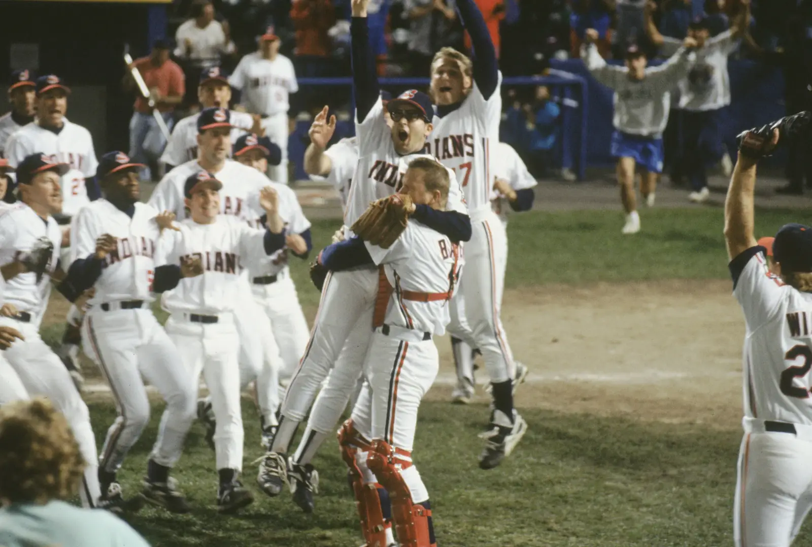 A still from Major League II (1994)