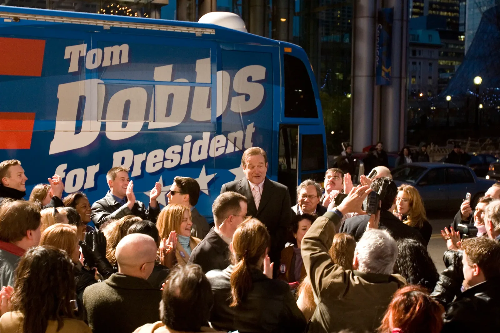 A still from Man Of The Year (2006)